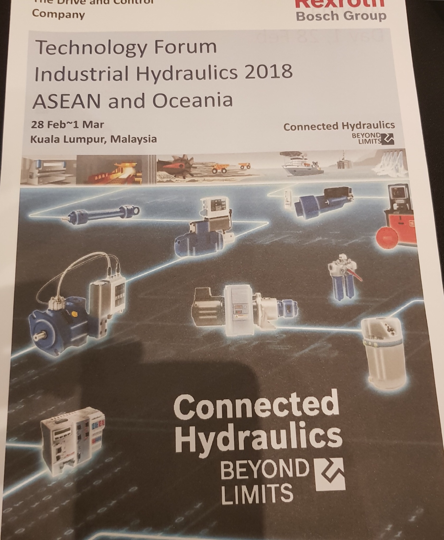Bosch rexroth and connected hydraulics