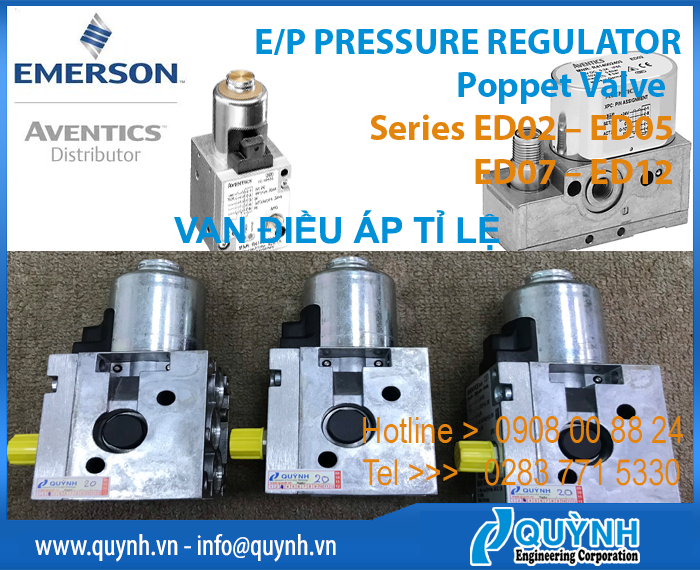 Van điều áp tỷ lệ Aventics Series ED02 – ED05 – ED07 – ED12